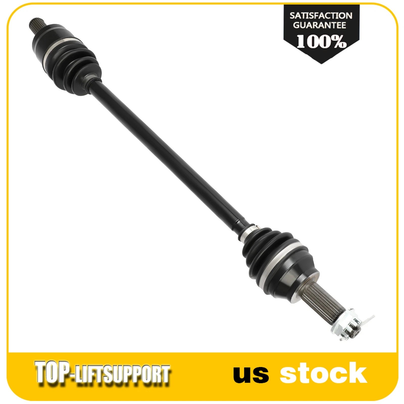 Set of 2 CV Axle Shaft Assemblies for Honda Pioneer 700 700-4