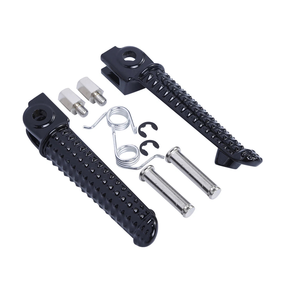 Long Front Footrests Footpegs for Yamaha YZF R1 (1998–2025), R6 (1999–2020)