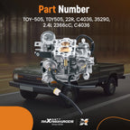 Carburetor for Toyota 22R Pickup 4Runner (1983–1987)