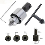 Micr-Motor Drill Chuck for Electric Motor Shaft (0.3-4mm, 4-8mm)