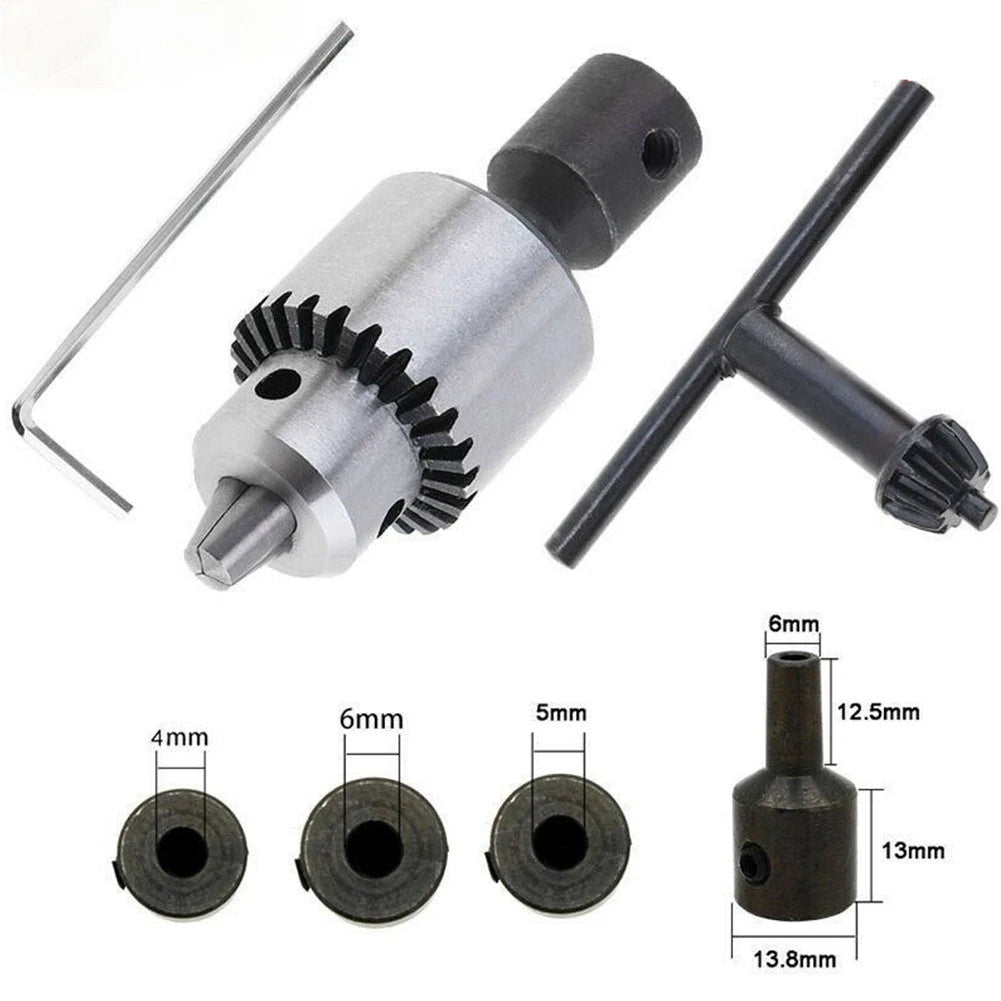 Micr-Motor Drill Chuck for Electric Motor Shaft (0.3-4mm, 4-8mm)