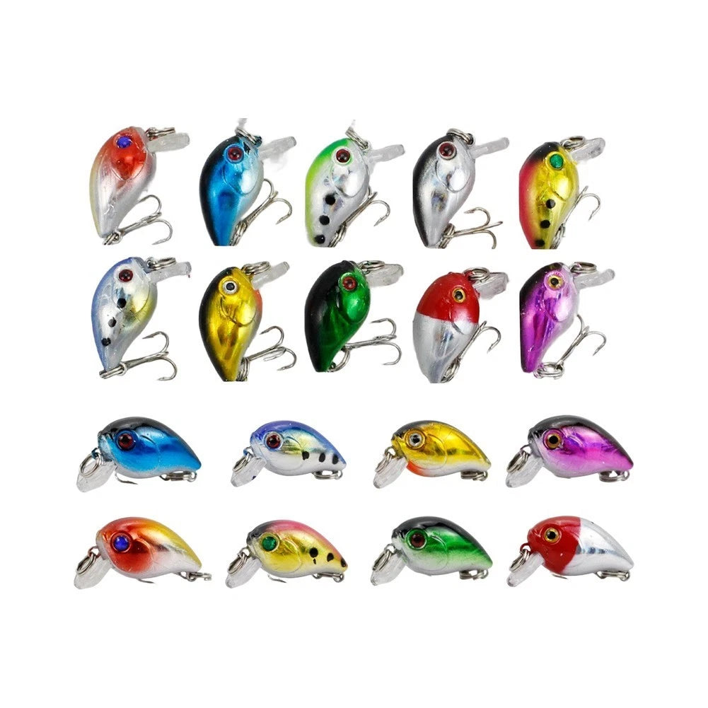 12pc Fishing Bait Set for Freshwater White Bream & Saltwater Bass