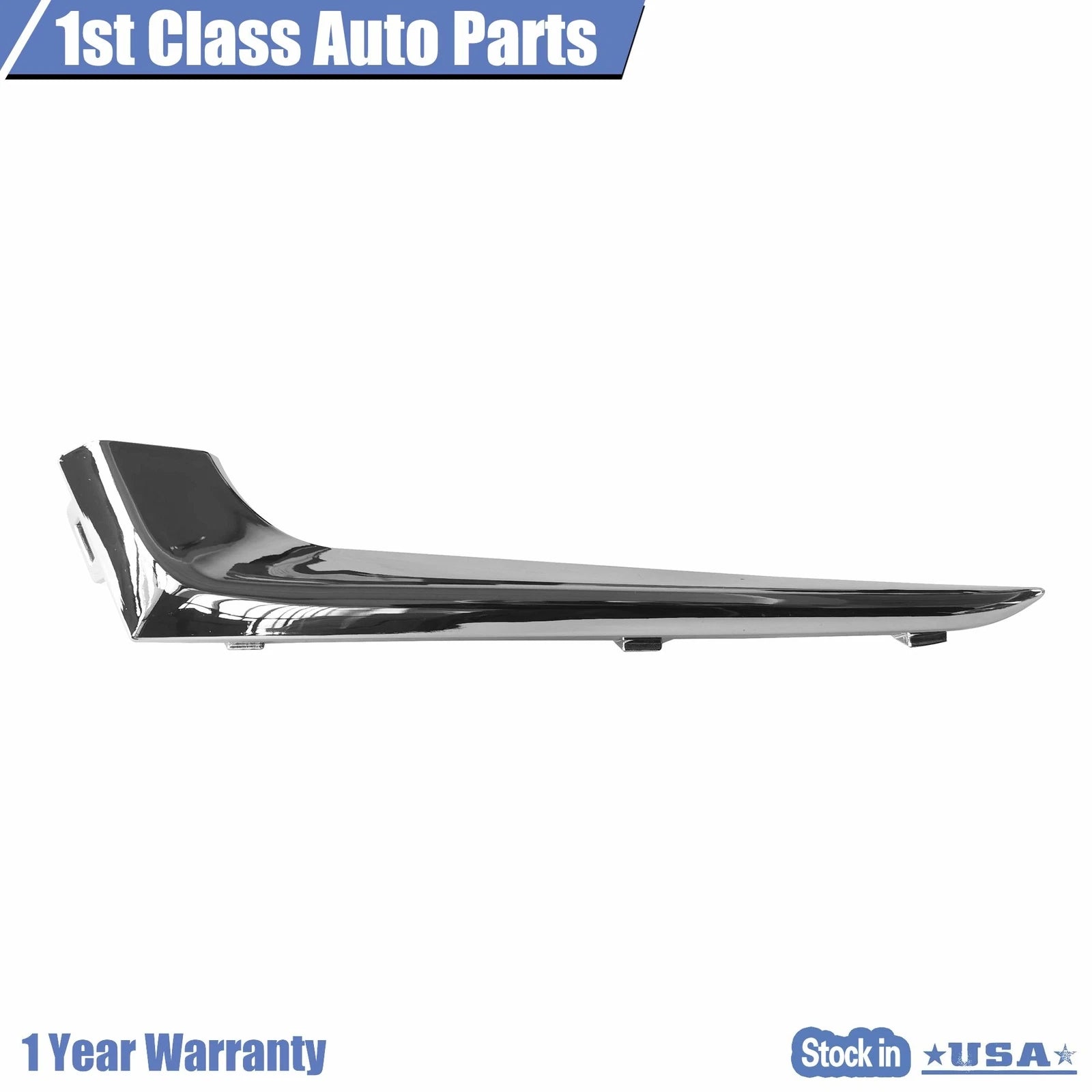 Front Left & Right Bumper Trim Molding for Chevrolet Malibu (2016–2018)