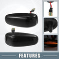 2 x Car LED Side Marker Amber Lights for Mercedes-Benz CLK320 (1998-1999)