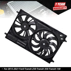 Radiator Cooling Fan for Ford Transit-250 Transit-350 (2015â2021)