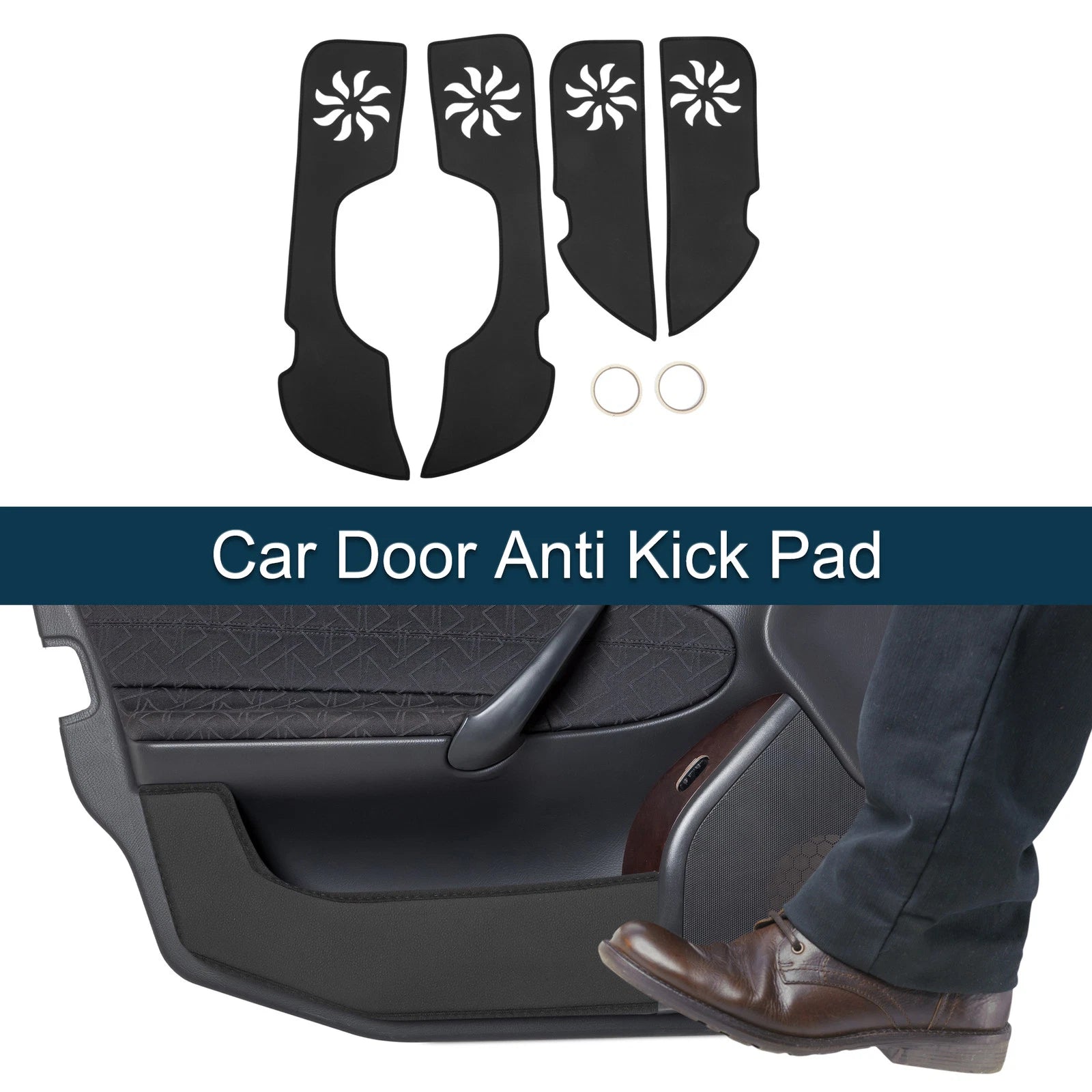 Set of 1 Car Door Anti Kick Pad Sticker Protector for Volkswagen CC (2009–2018)