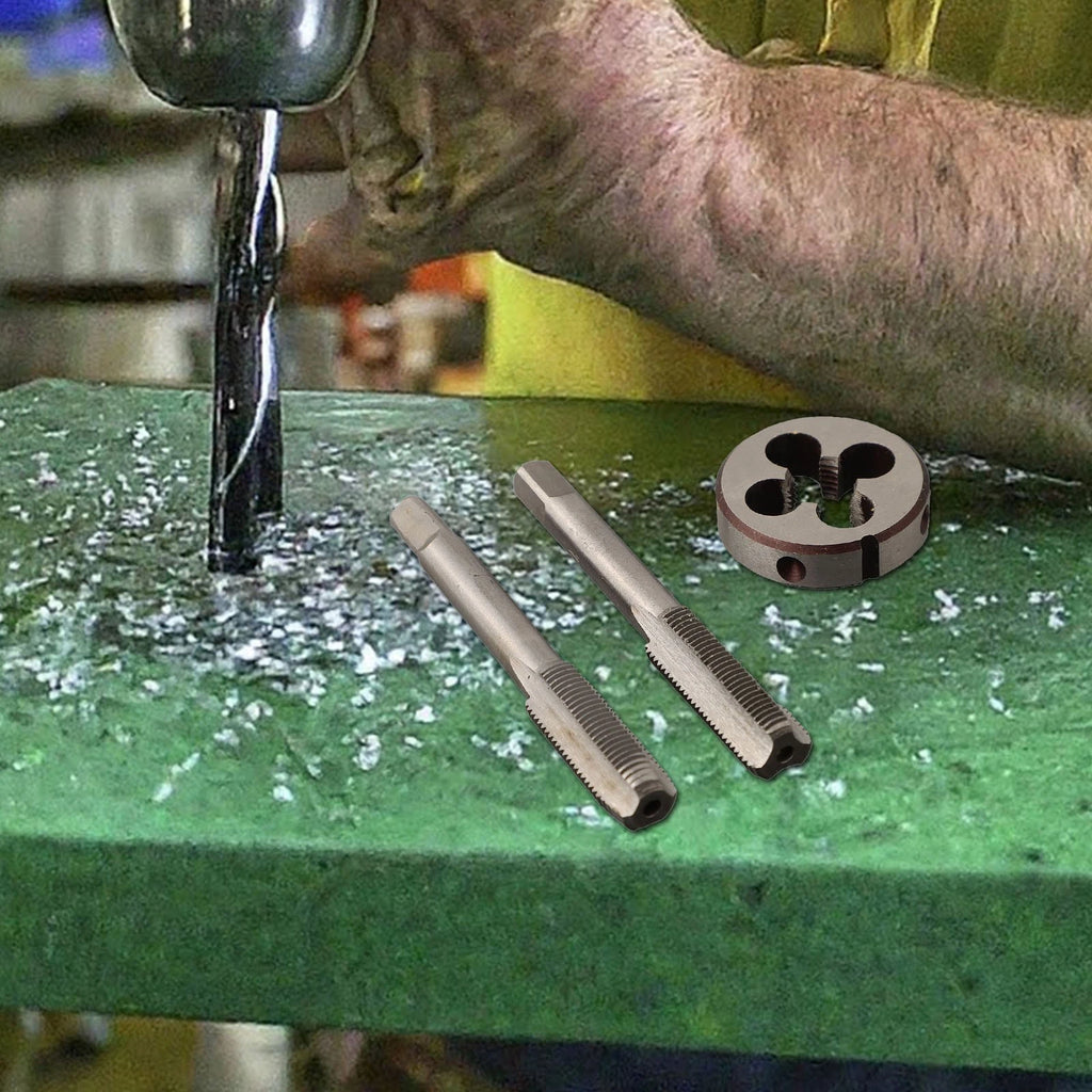 M10 x 1mm Tap & Die Set for Metric Threads (HSS)