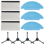 Side Brush Filter Mop Cloth for Tikom L9000 (2020–2023)