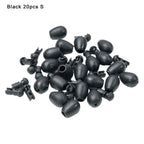 Set of 20 Fishing Feeding Beads for Carp Fishing Gear Accessories
