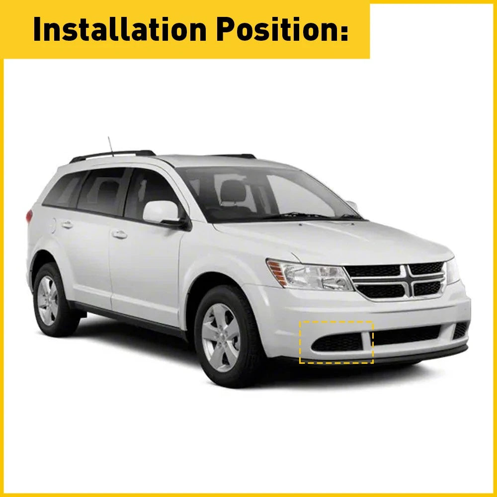 Fog Light Bezel Cover Right Passenger for Dodge Journey (2011–2020) 68079852AB