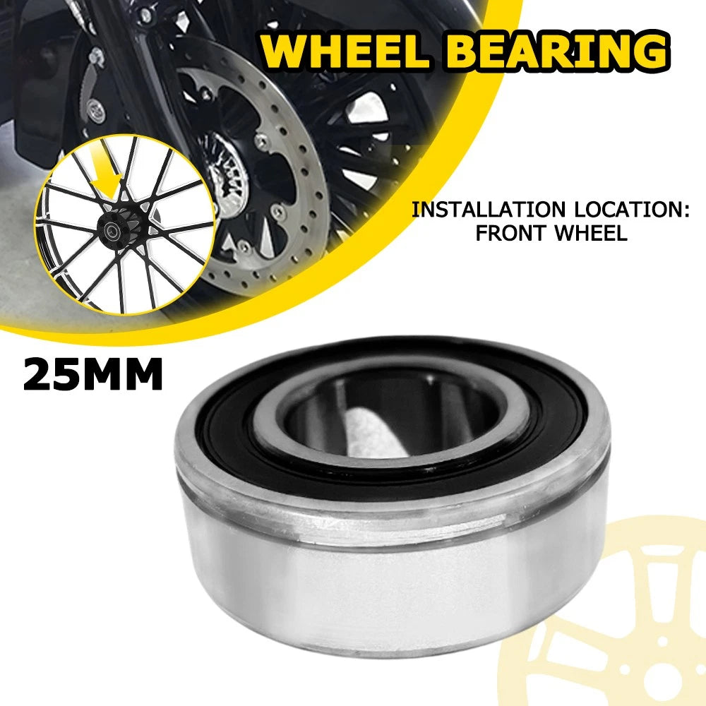 25mm Front ABS Wheel Bearing for Harley Bike Models (21")