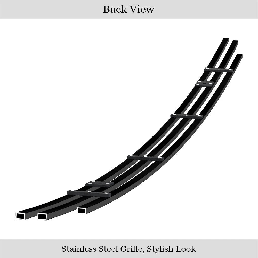 Stainless Black Billet Grille Insert for Dodge Challenger (2009-2010)