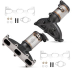Set of 2 Manifold Catalytic Converters for Hyundai Santa Fe (2007–2009)