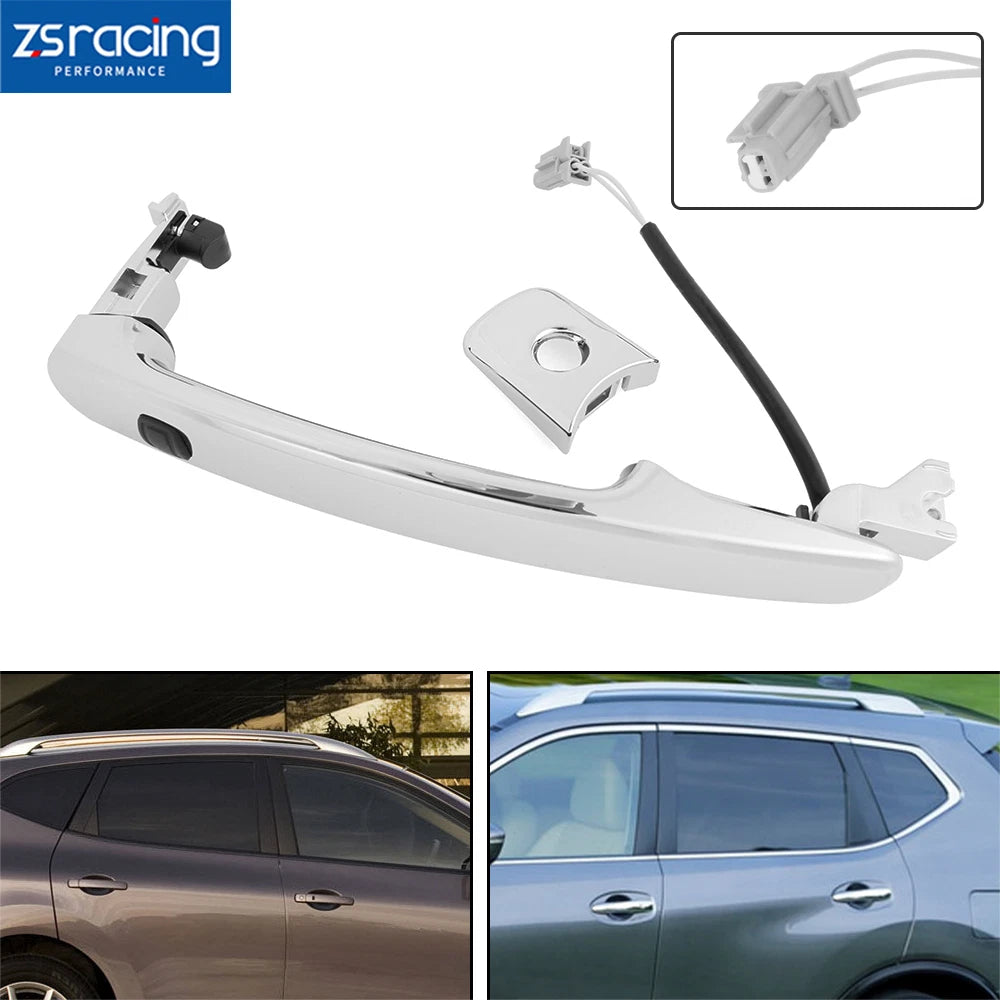 Chrome Front Driver Outer Door Handle for Nissan Infiniti FX35 FX45