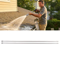 2PCS 60in Power Pressure Washer Extension Wand for