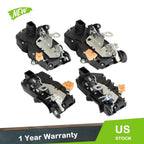 Set of 4 Door Lock Actuators for GMC Chevrolet Cadillac (2007–2009)