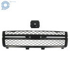 Front Bumper Grille Matte Black for Chevy Silverado 2500HD 3500HD (2011–2014)