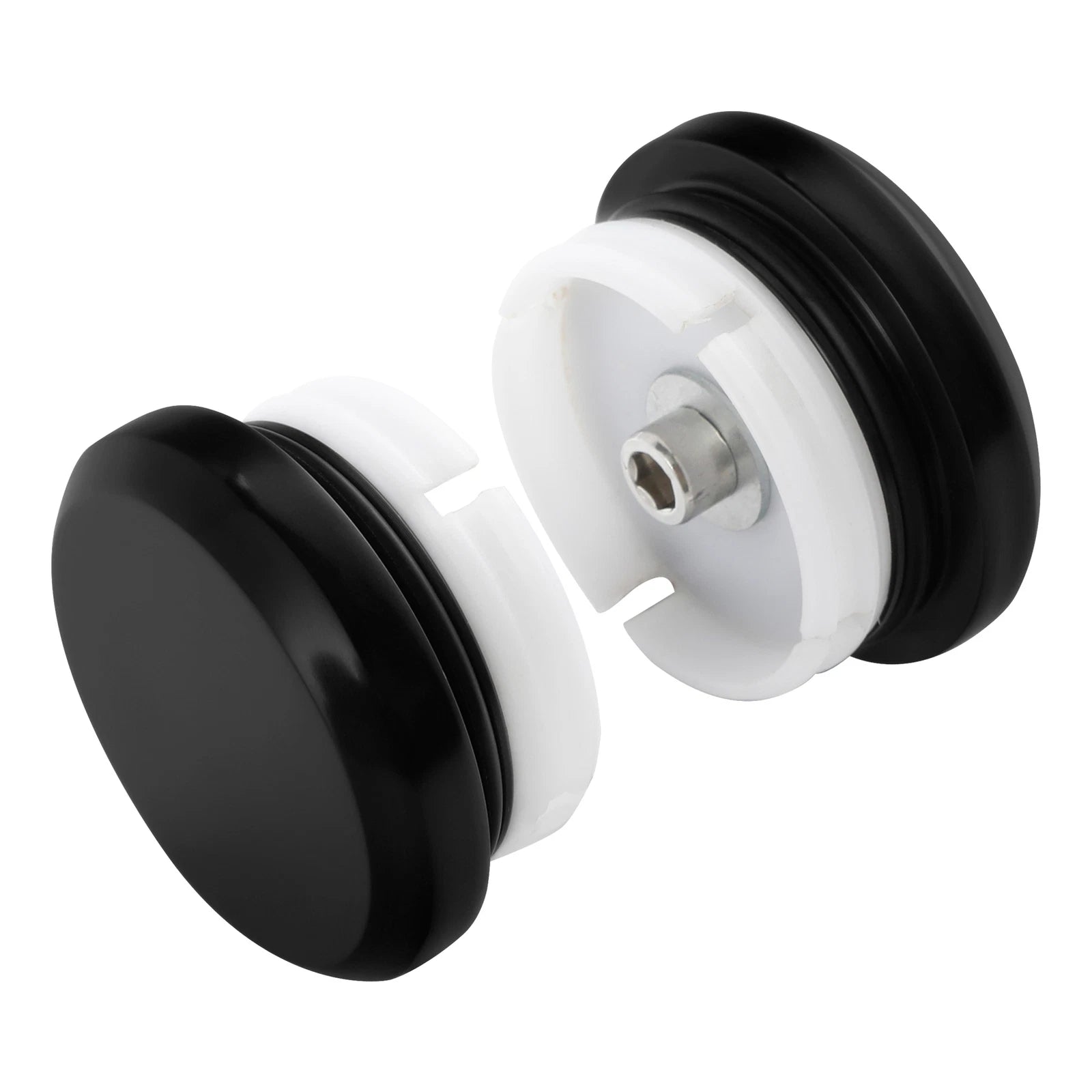 Swingarm Pivot Bolt Covers for Harley Sportster S RH1250 (2021–2026) Vivid Black
