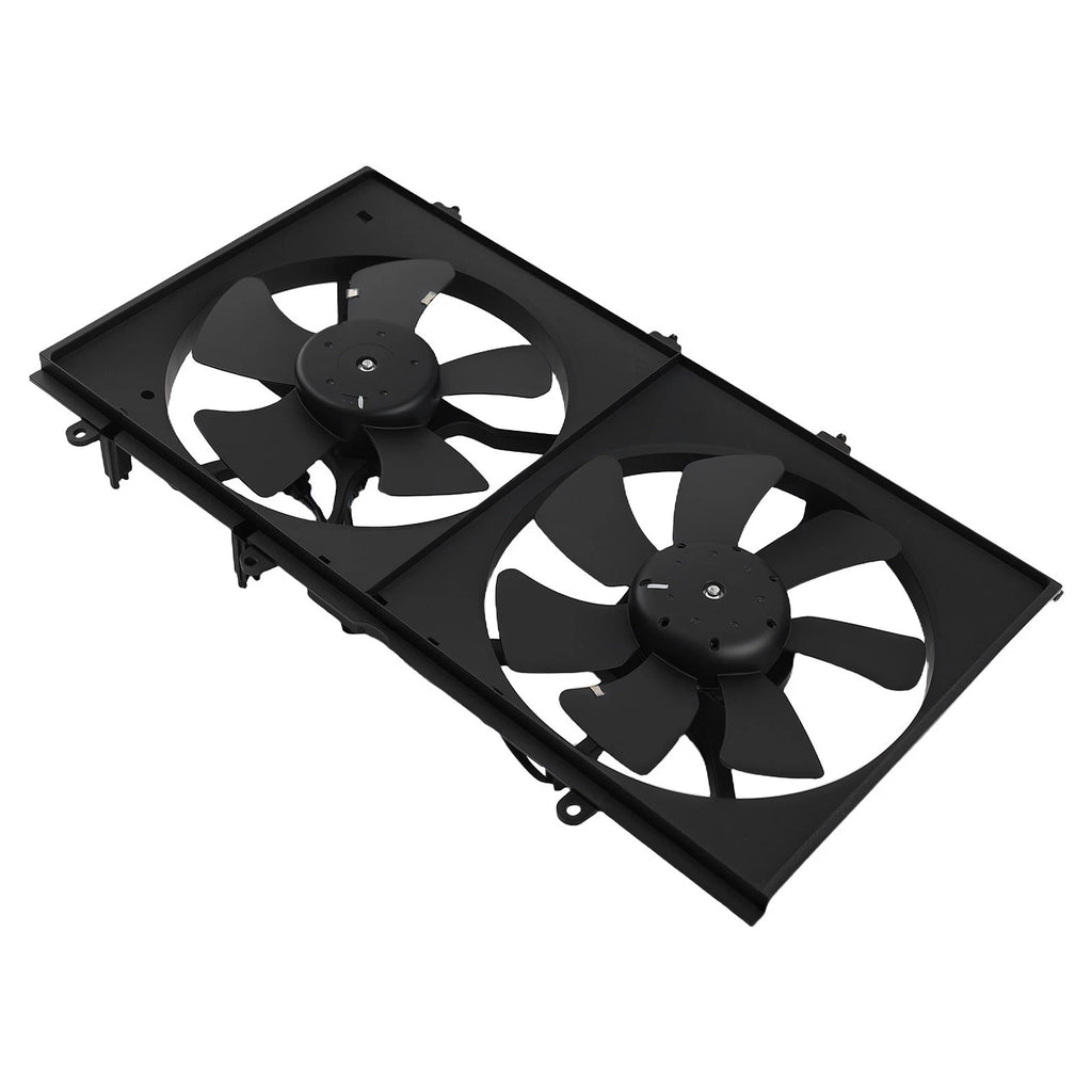 Dual A/C Radiator Cooling Fan Assembly for Mitsubishi Lancer 2.0L (2008–2017)