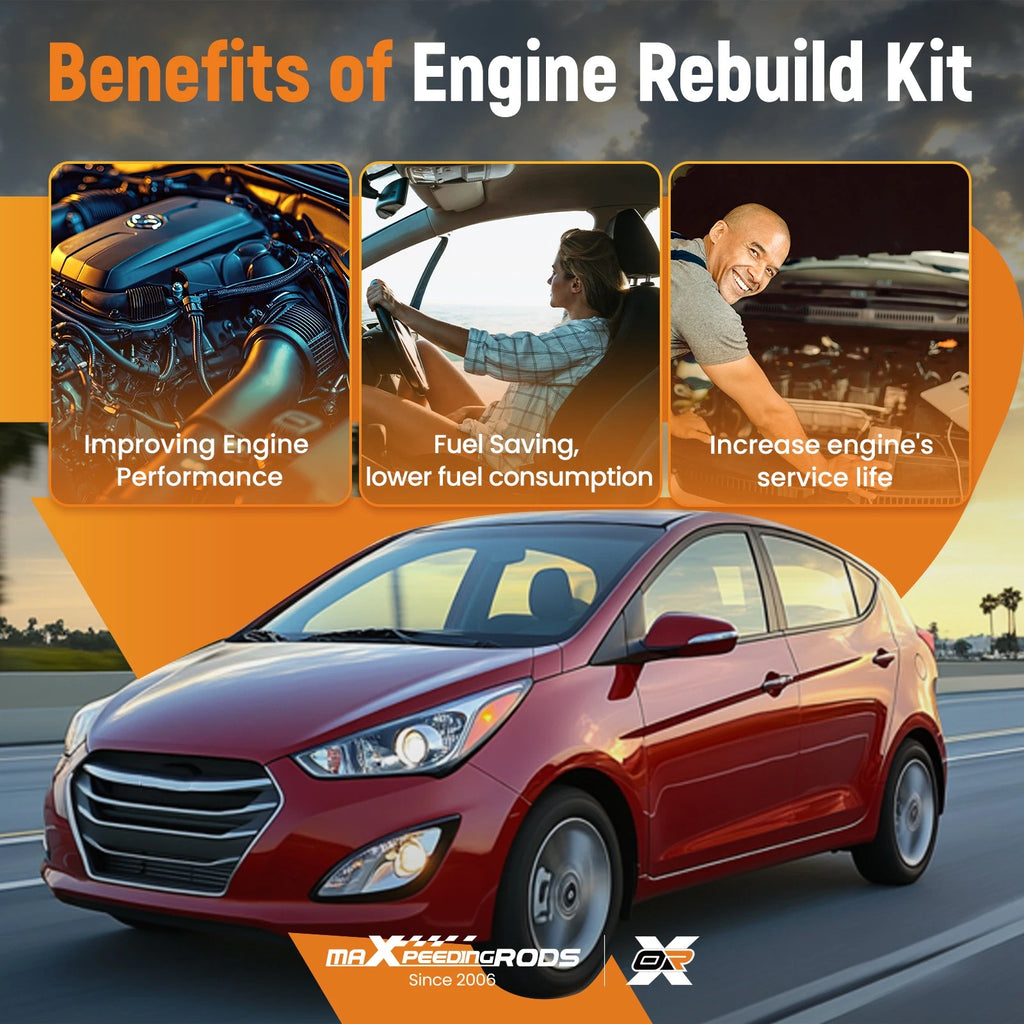 Engine Rebuild Overhaul Kit for Hyundai Kia 1.6L