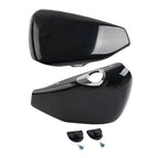 Vivid Black ABS Battery Covers for Harley Sportster XL883 1200 (2014-2022)