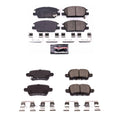 PowerStop Z23 Carbon-Fiber Ceramic Brake Pad Kit for Equinox (2010–2017)