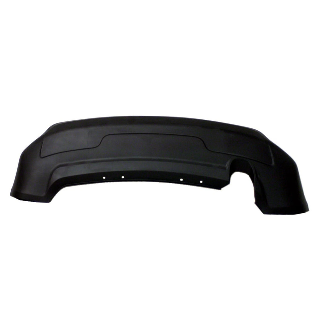 Rear Lower Bumper Cover Replacement Black Textured for Toyota Hilux (2005–2015)