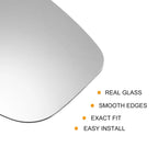 Heated Passenger Side Mirror Glass for Honda Odyssey (2005–2010)