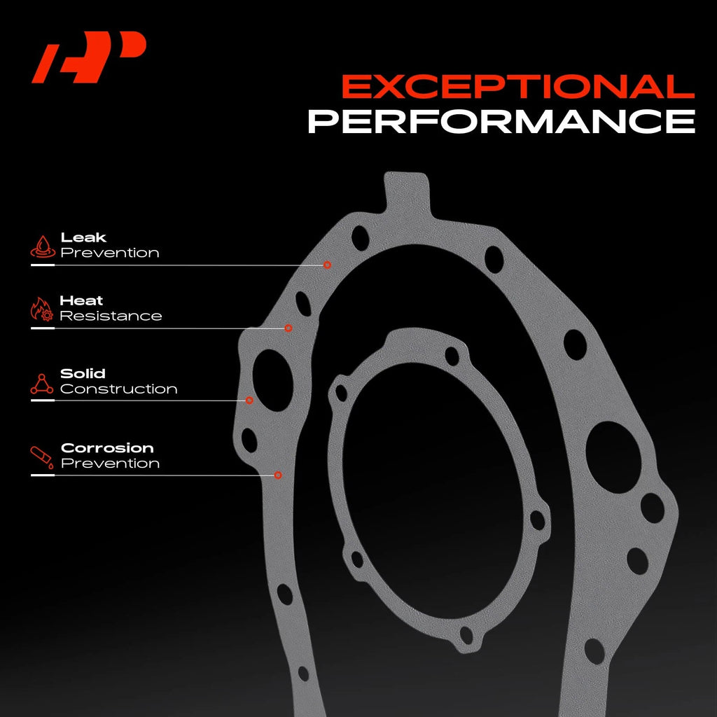 Engine Timing Cover Gasket Set for Chevrolet Malibu Pontiac Buick (2004–2008)