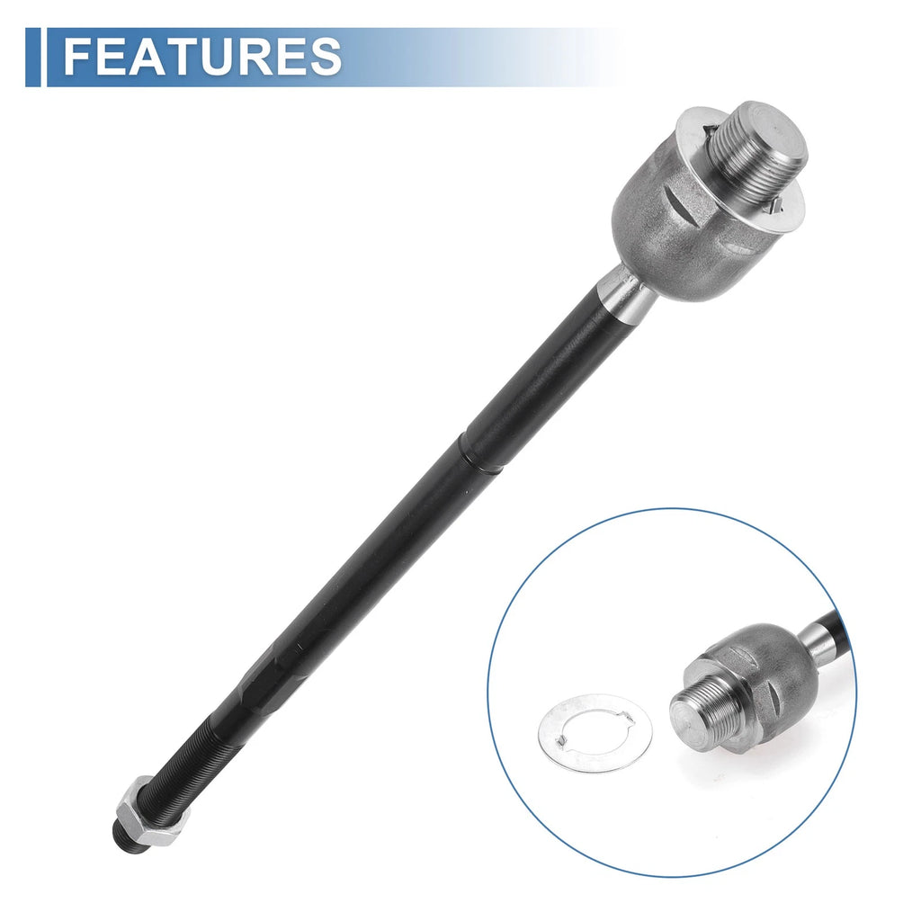 2X Front Inner Tie Rod End Links for Dodge Ram 1500 (2006–2012)