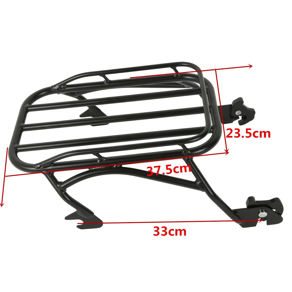 Detachable Solo Luggage Rack for Harley Touring Road King (1997–2008)