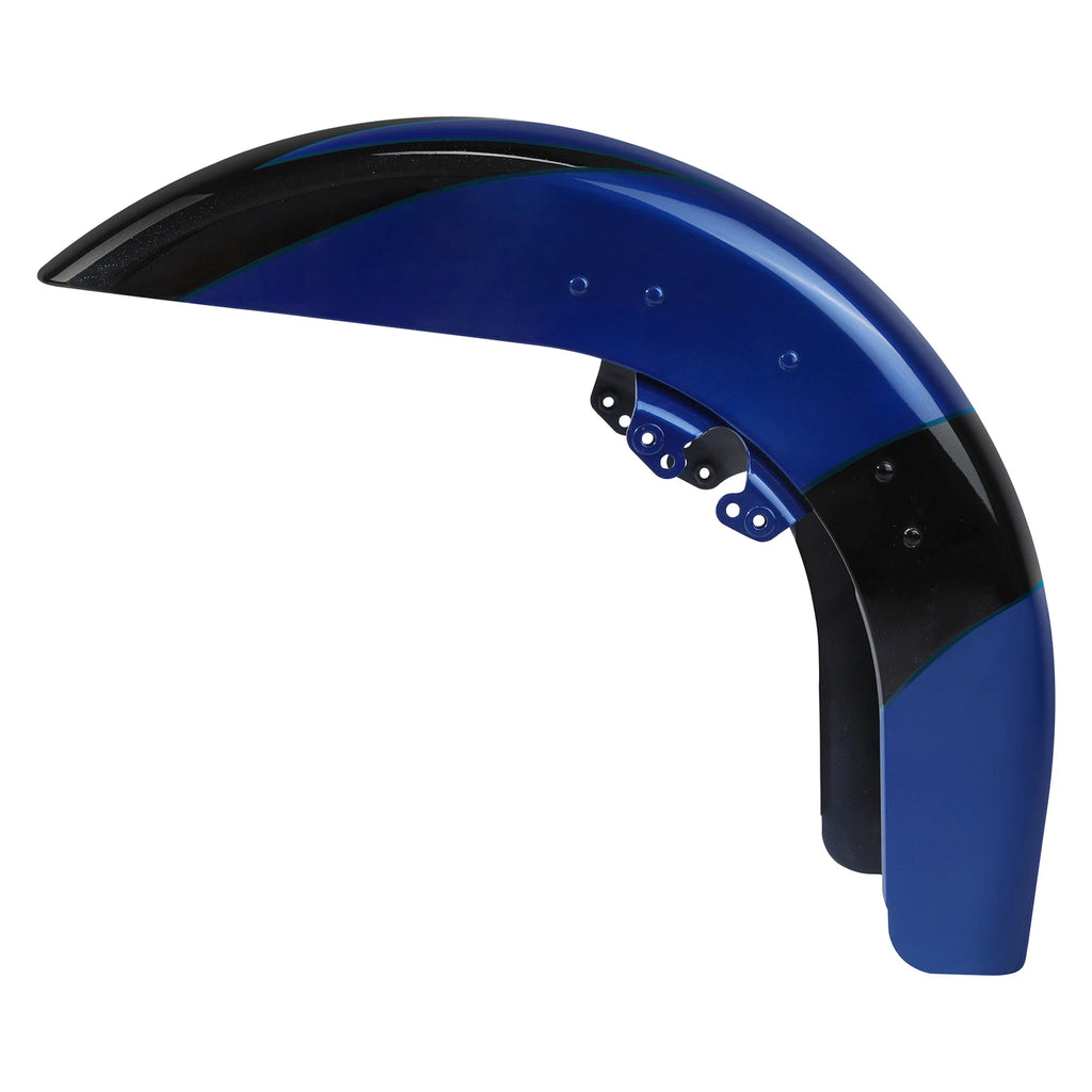 Front Fender for Harley Street Road Glide (2014–2024) Candy Cobalt/Indigo Ink