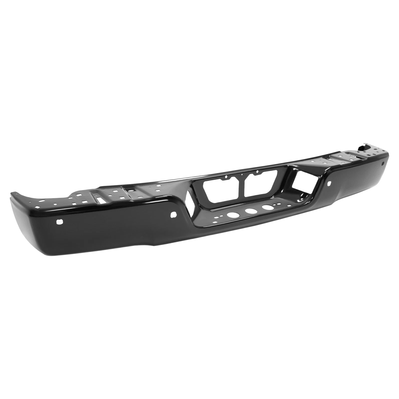 Steel Rear Step Bumper for Toyota Tundra (2007–2014) with Sensor Holes