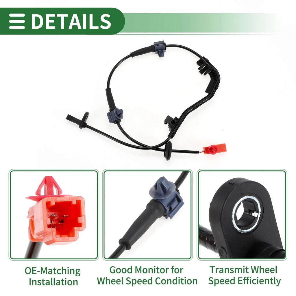 ABS Wheel Speed Sensor 57475SLNA01 for Honda Fit (2007–2008)