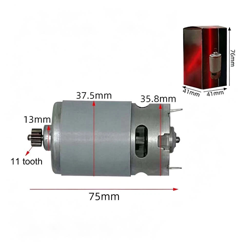 11 Tooth Gear Motor 550 Frame for Drill Mechanism (14.4V)