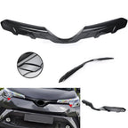 Carbon Fiber Front Upper Grille Trim Cover for Toyota CHR (2016-2018)