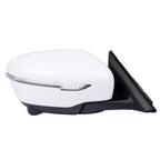 Heated Power Fold Right Side Door Mirror for Nissan Rogue (2014–2017) White