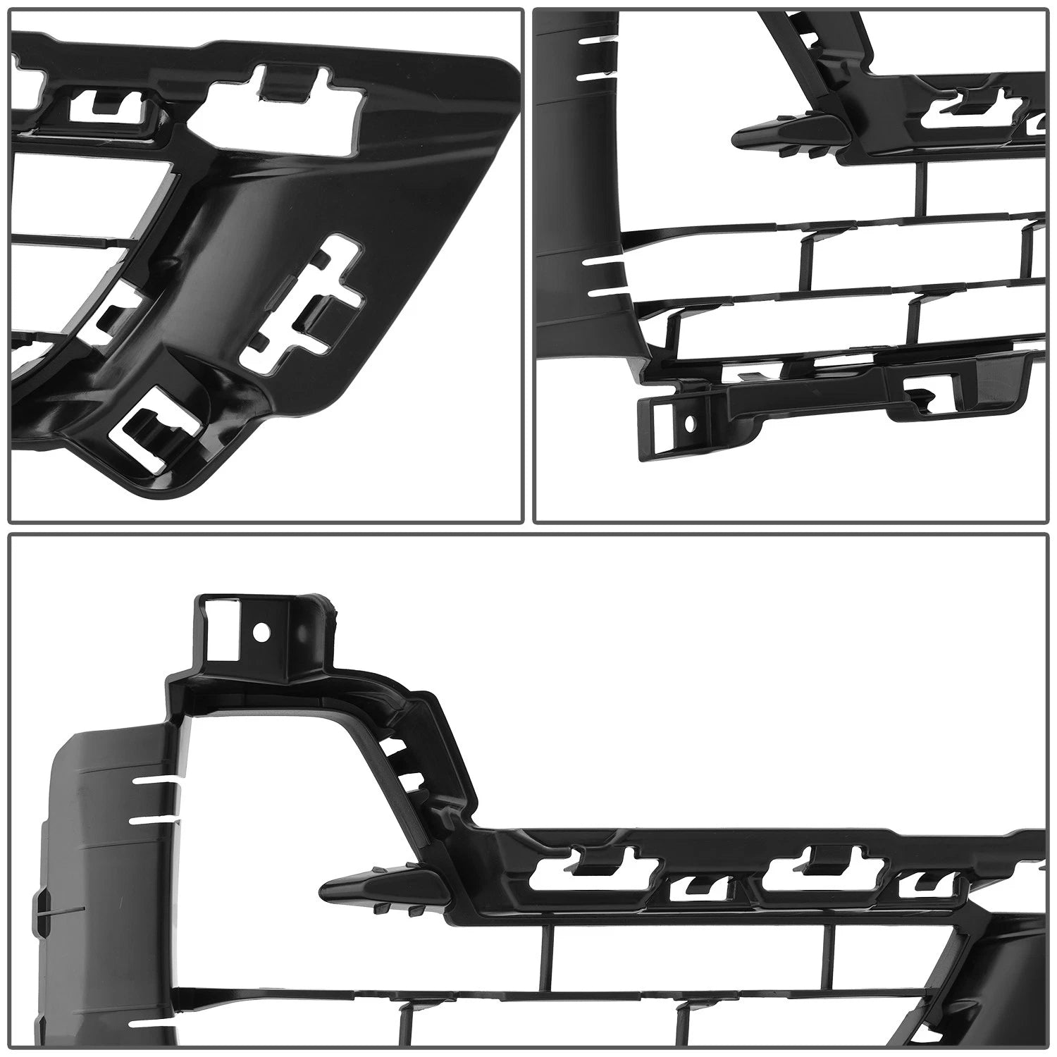 Fog Light Cover for BMW X5 (2014–2018) Right Black PTM Factory Style