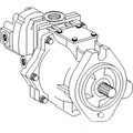 Hydraulic Pump w/ Gear Pump for Case IH 1896 2090 2094 2096 2290 (Reman)