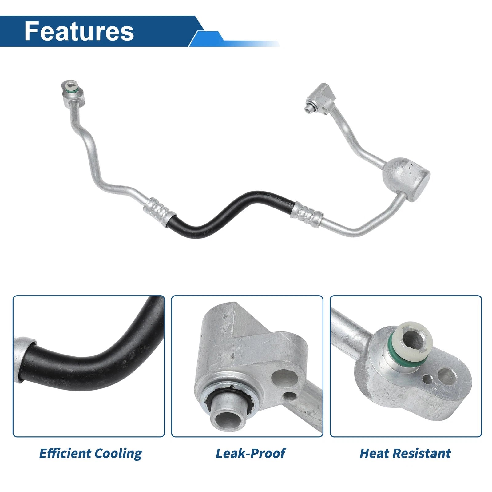 A/C Refrigerant Liquid Hose for BMW 320i (2012–2019) No. 64509365378