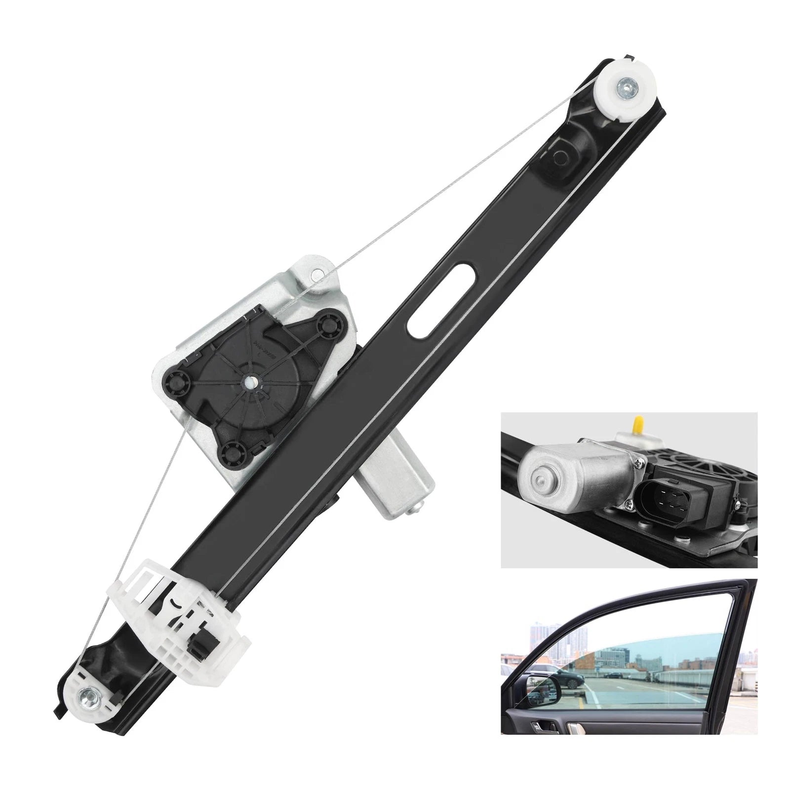 Window Regulator w/ Motor for BMW E90 E91 328i 335i 330i 335d M3 323i (2006–2013)