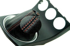 Manual Shift Boot Cover for Nissan 350Z (2003–2008) Orange Stitch