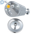 Chrome Power Steering Pump for Chevy SBC (1969-1995)