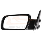 Driver Side Folding Manual Black Mirror for GMC Chevy Pickup (1988–1998)