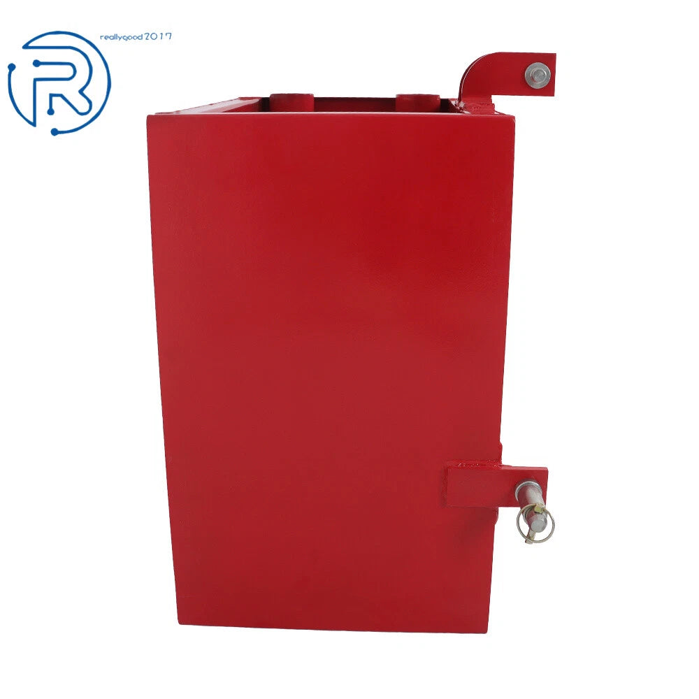 2" Quick Tach Ballast Box for Category 1 Tractor Loader