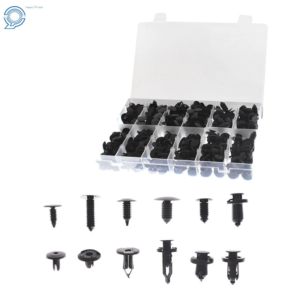 Set of 330 Push Pins for GM Ford Toyota Honda (Various Models)