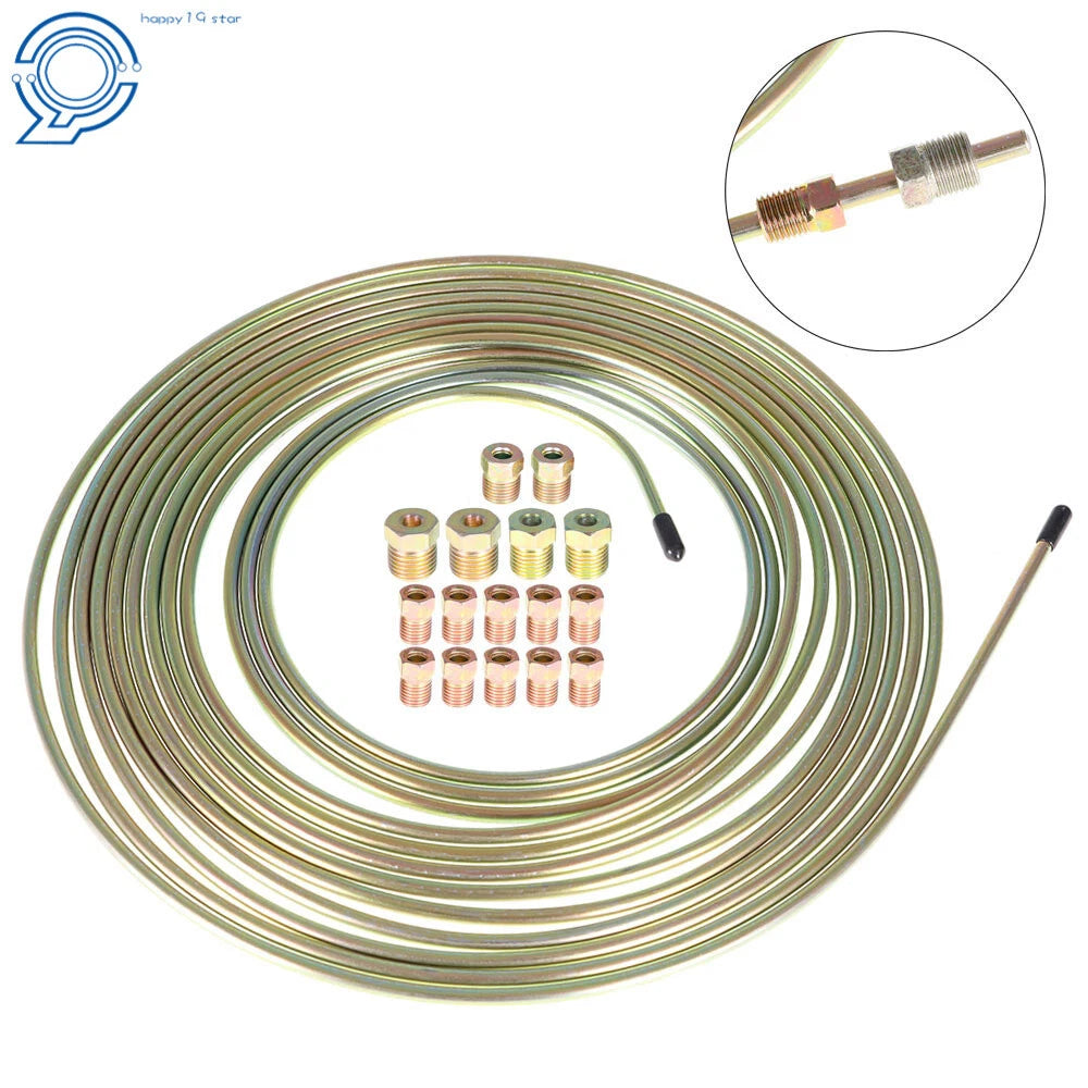 25 Ft. Brake Line Tubing Coil for Flexible Applications (Universal)