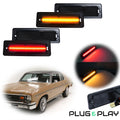 Smoke LED Side Marker Lamps for Chevy Nova (1970–1974)