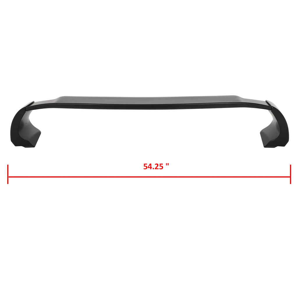 Matte Black Rear Side Spoiler Wing Kit for Acura TSX Sedan (2004–2008)