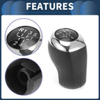 5 Speed Manual Gear Shifter Knob for Hyundai Accent (2011–2014) Plastic Black